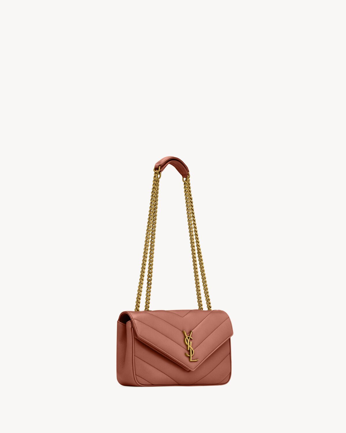 loulou small in matelassé lambskin HORTENSIA