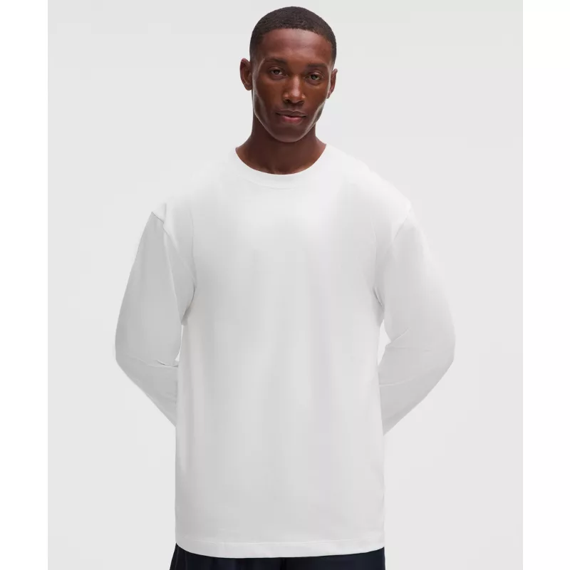 Heavyweight Cotton Jersey Long-Sleeve Shirt