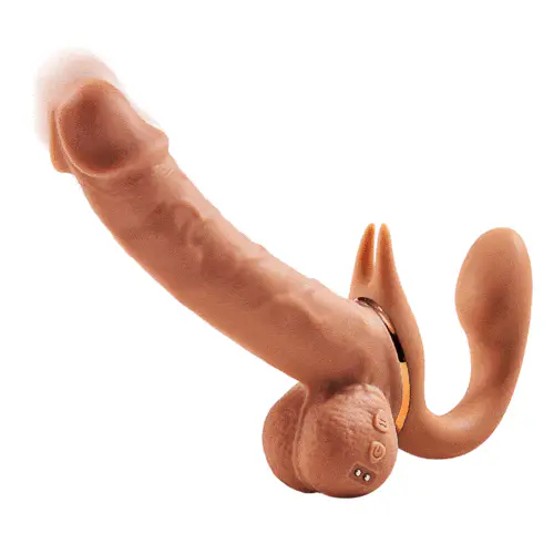 6.1‘’ Mlovexy - Double-Ended Dildos Female 10 Frequency Variable Sex Machine Clitoris Vibrator