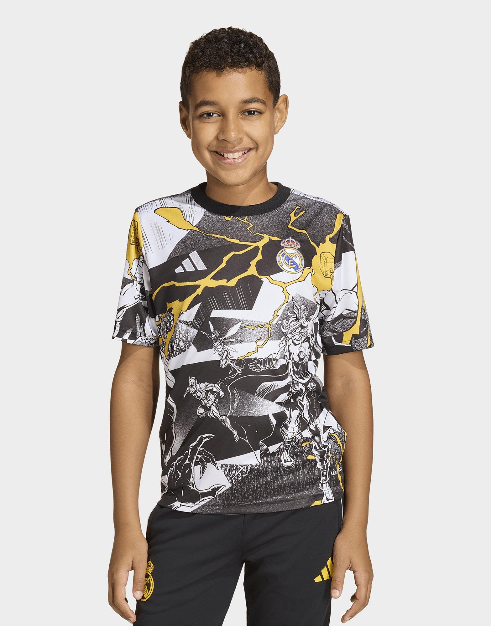 adidas adidas Real Madrid Avengers 25/26 Aufwärmtrikot für Kinder