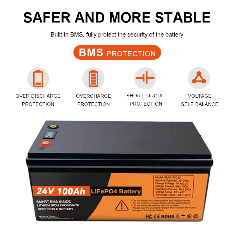 Lithium Ion Batteries Pack 24v 100ah