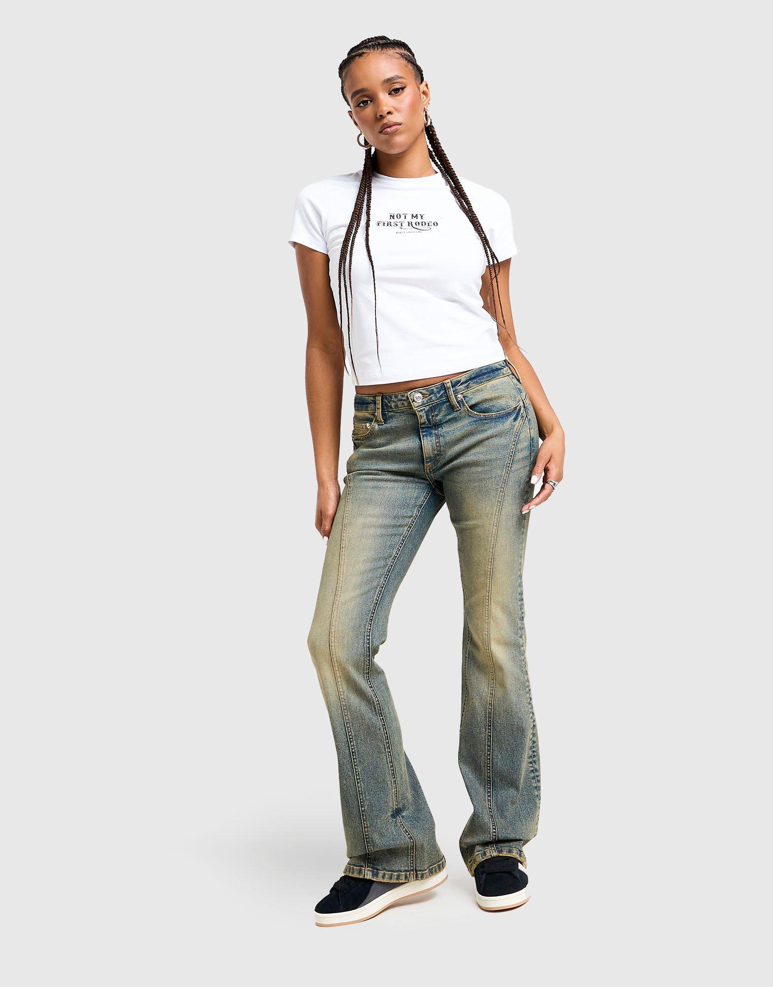JUICY COUTURE Rodeo Denim Flare Jeans Damen