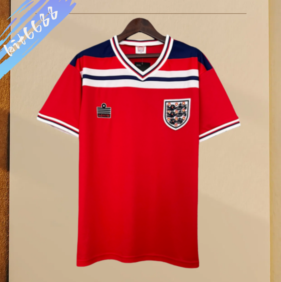 1982 England Away Retro Football Shirt