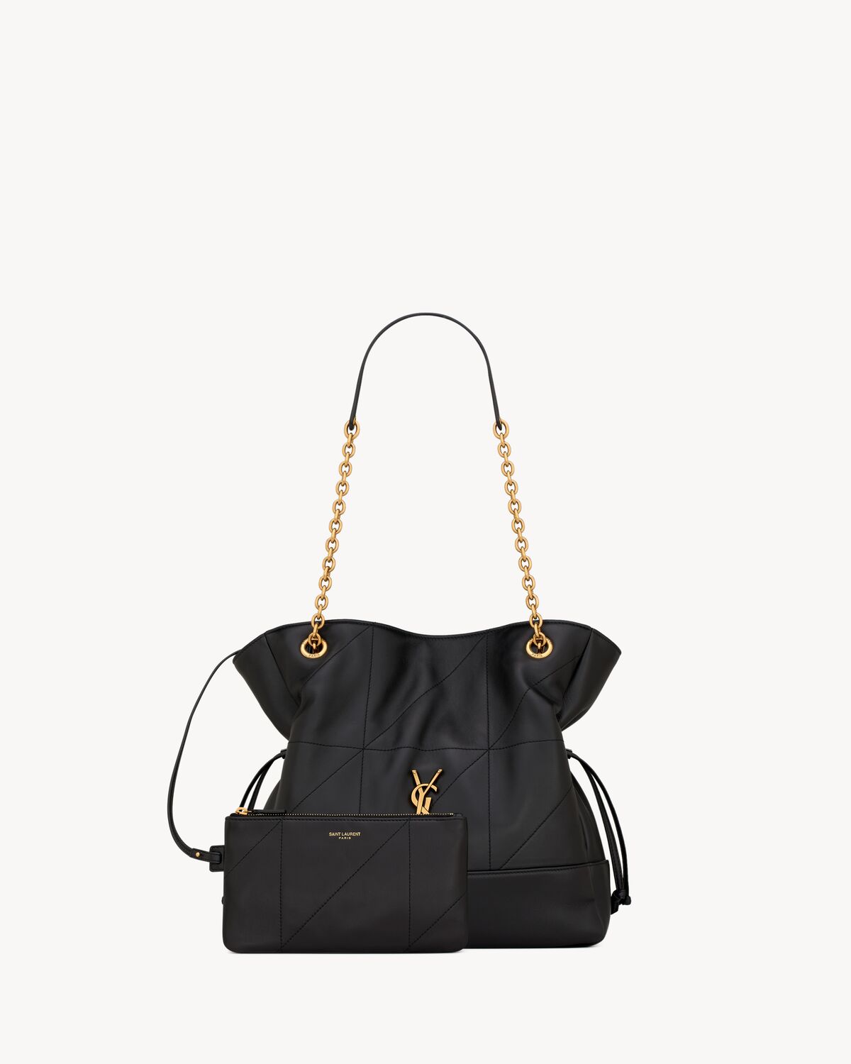 jamie shopping small in lambskin BLACK