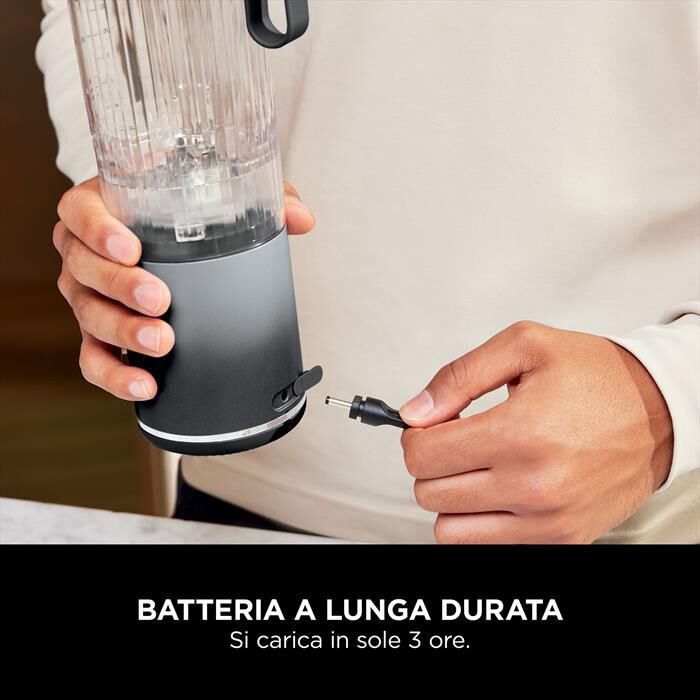NINJA - FRULLATORE PORTATILE BLAST MAX-Grigio