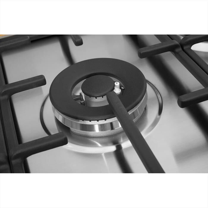 INDESIT - Piano cottura a gas THP 751 W/IX/I IT 5 fuochi-Inox