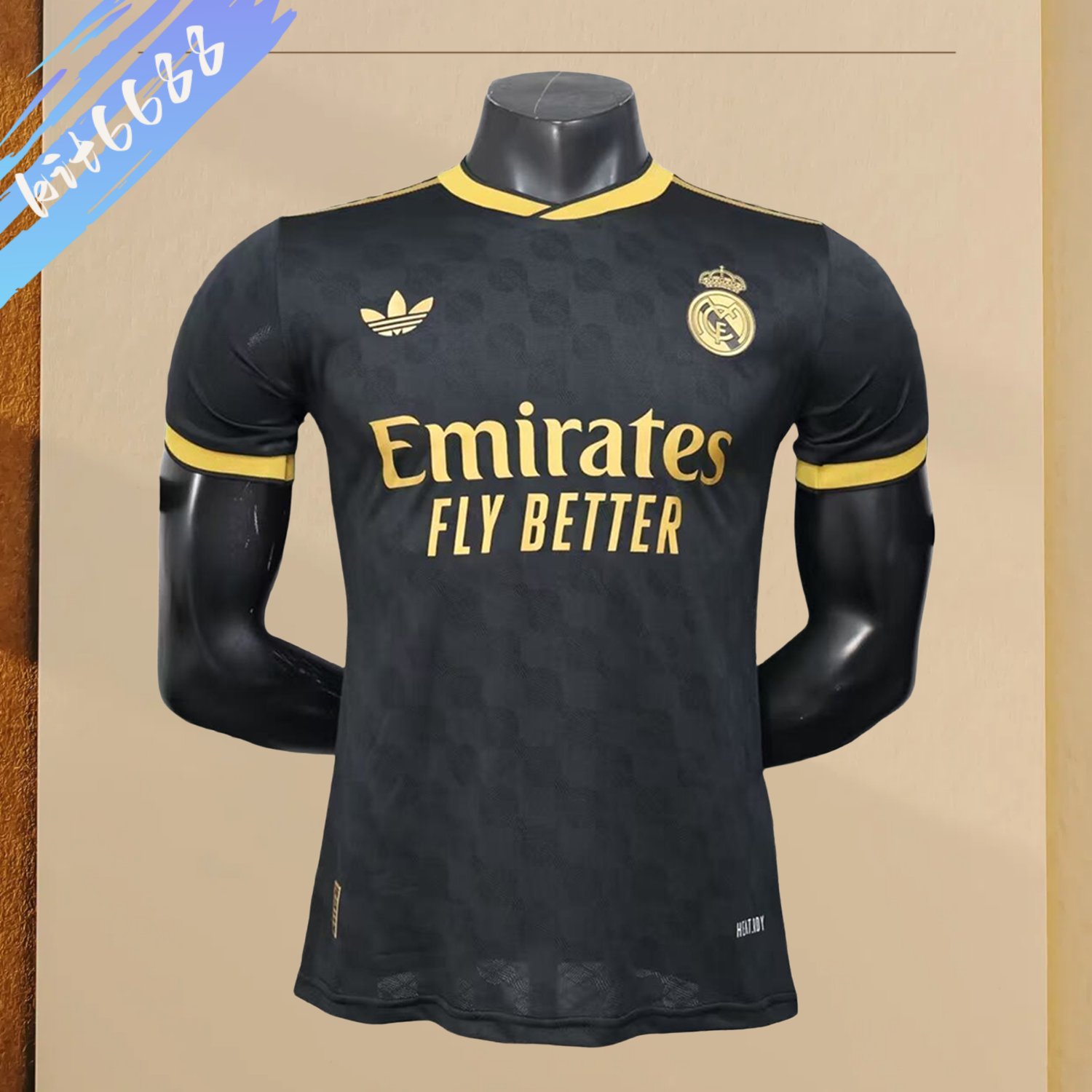 2025/2026 Real Madrid black Special Edition Football Shirt (Player Edition）
