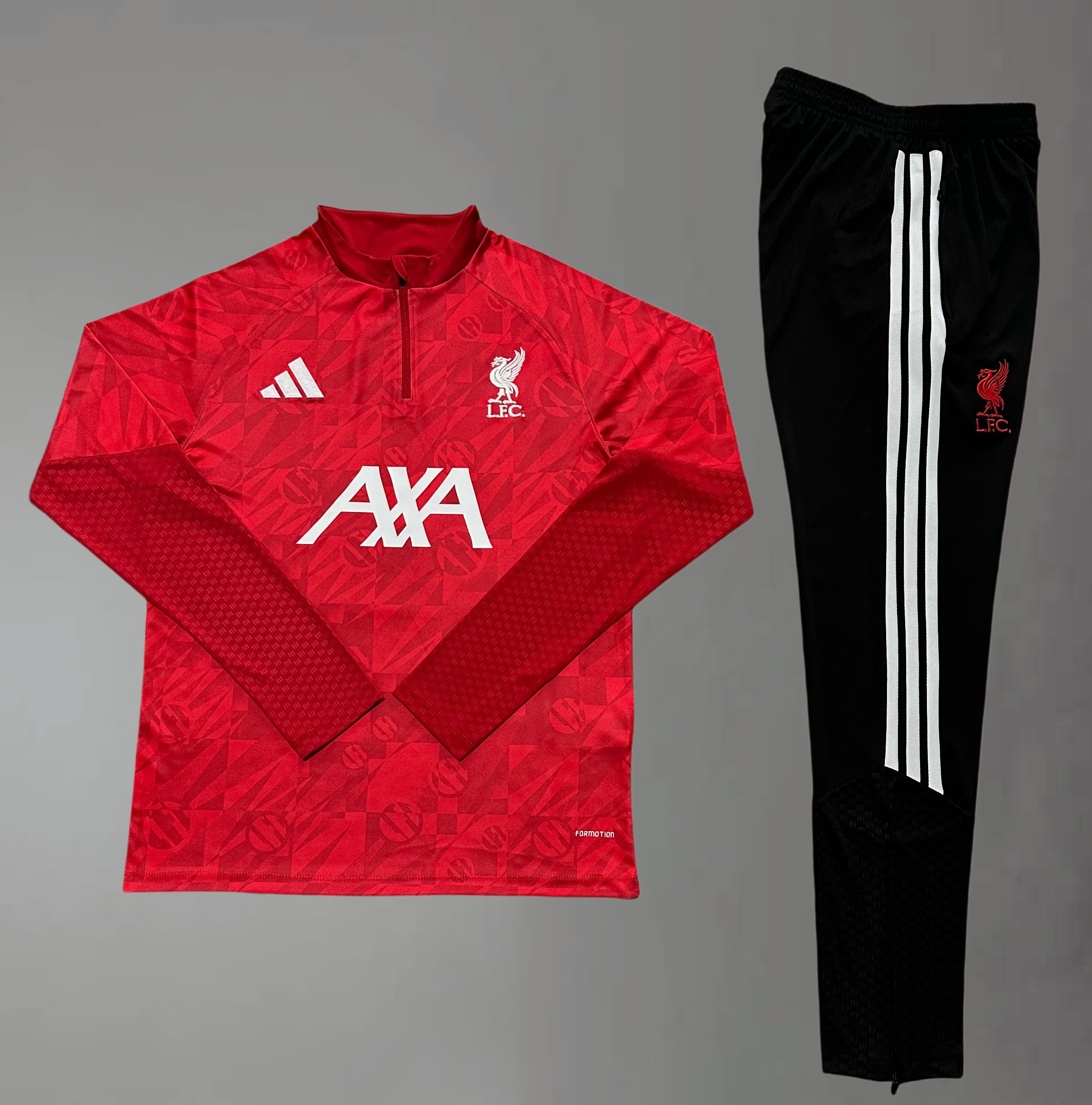 26/27 Liverpool Half Zip Training Kit (Adult Kids Kit)