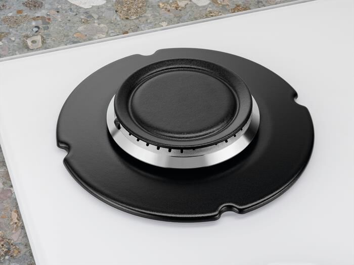 ELECTROLUX - Piano cottura a gas EGG64272W 0cm-Bianco/Gas on glass