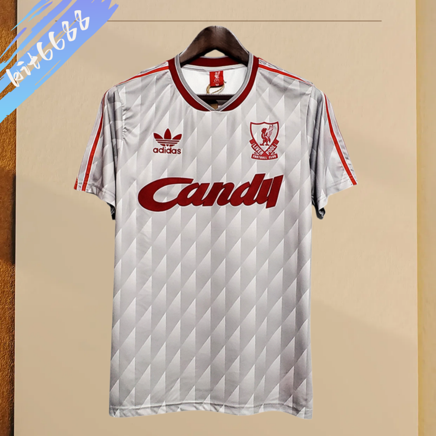 1989/1991 Liverpool Retro Away Football Shirt