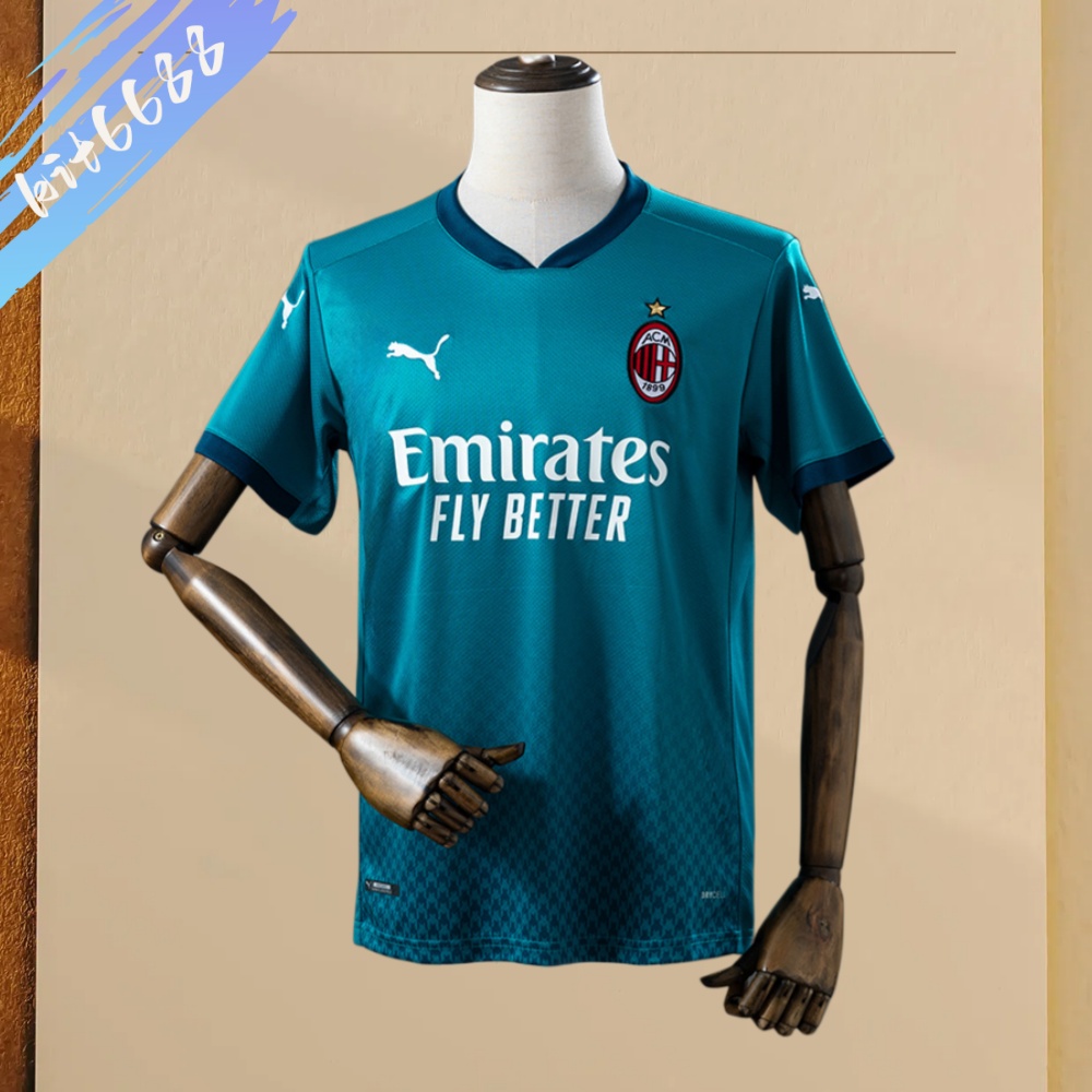 2020/2021 AC Milan Third Away Retro Football Shirt (Fan Edition)