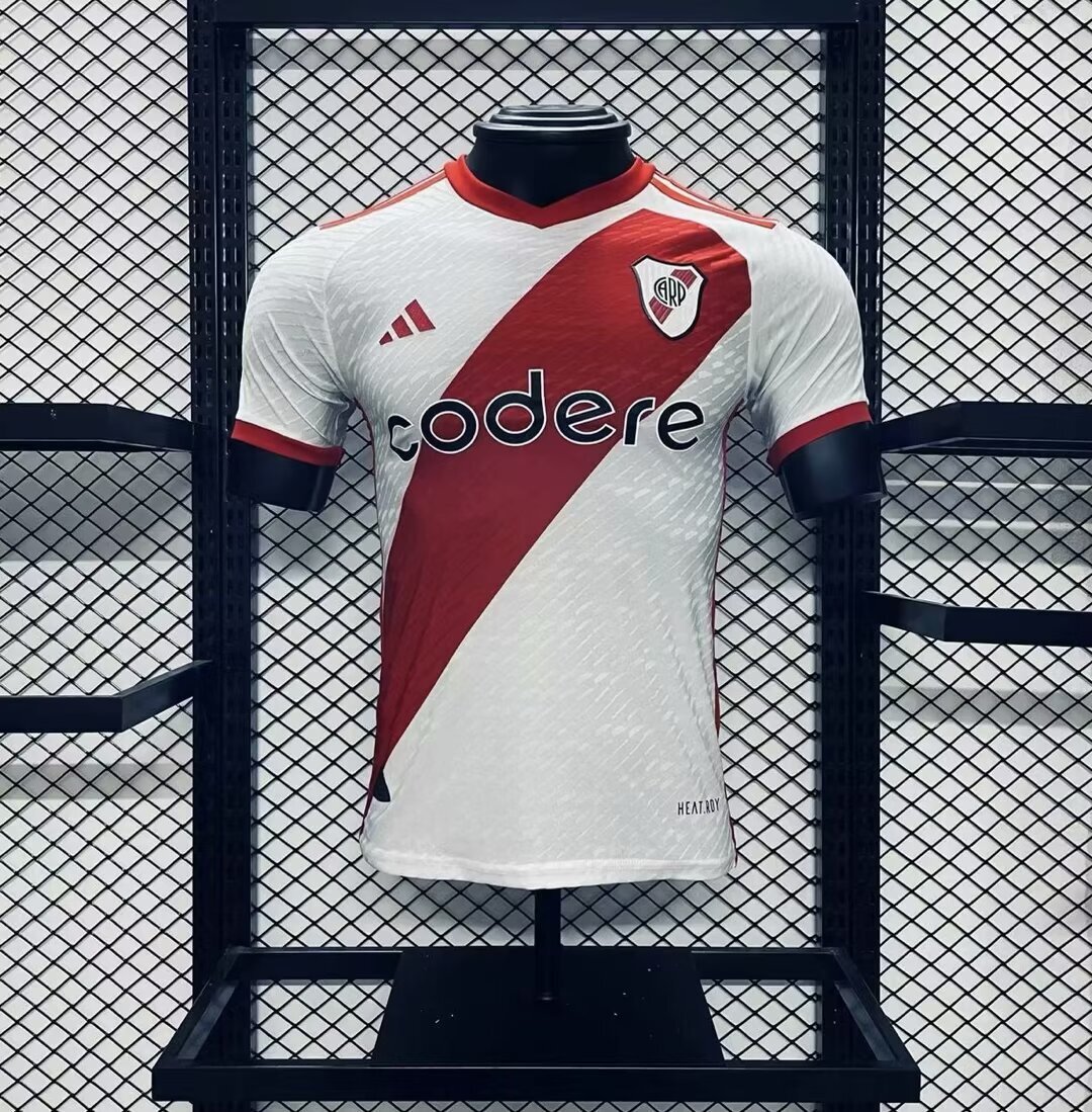 River Plate 2024-25 Home Jersey Player Version
