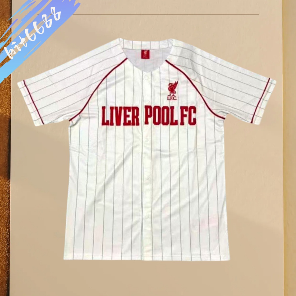 2025/2026 Liverpool Baseball Style Football Shirt (Fans)