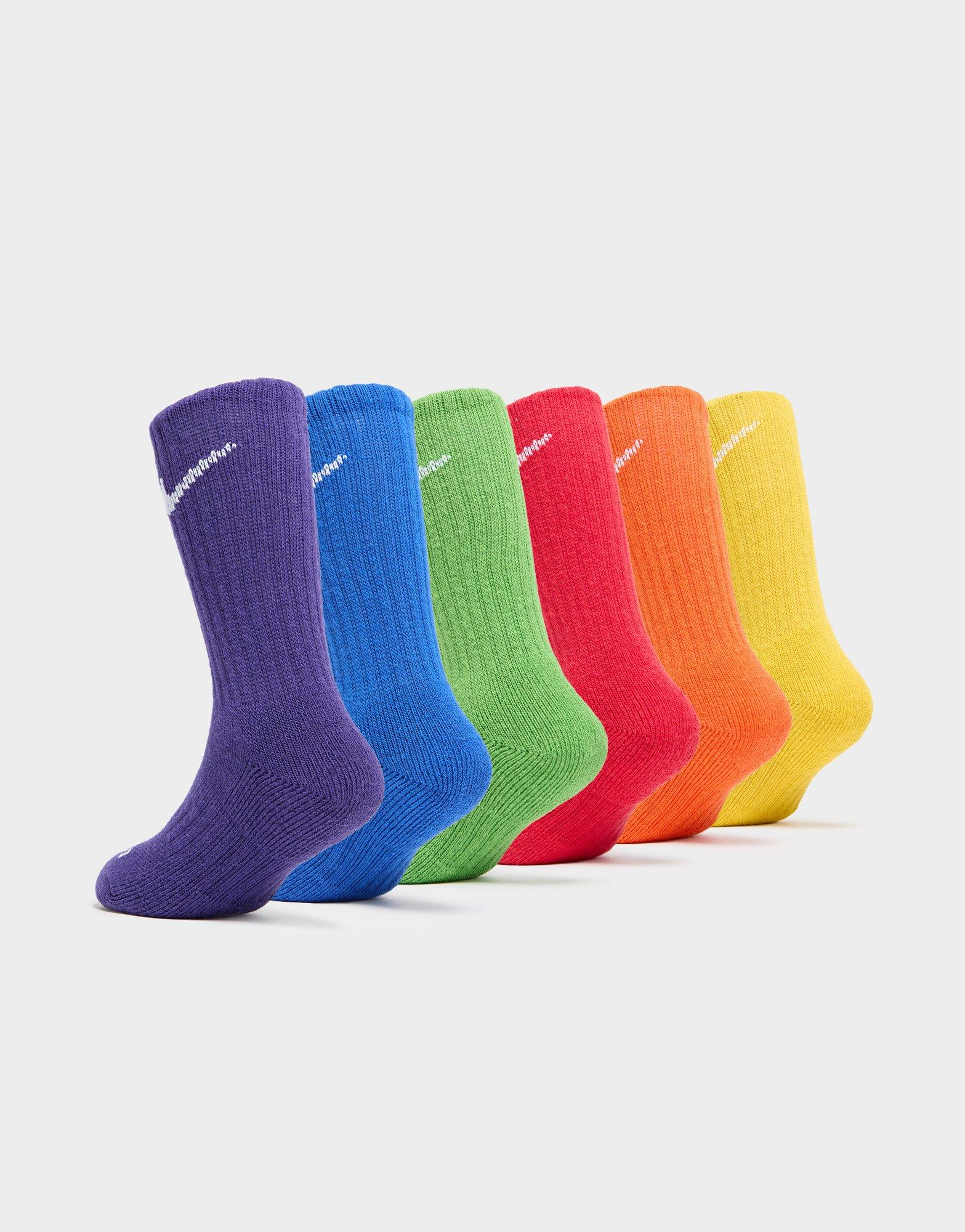 Nike 6er-Pack Crew Socken Kleinkinder
