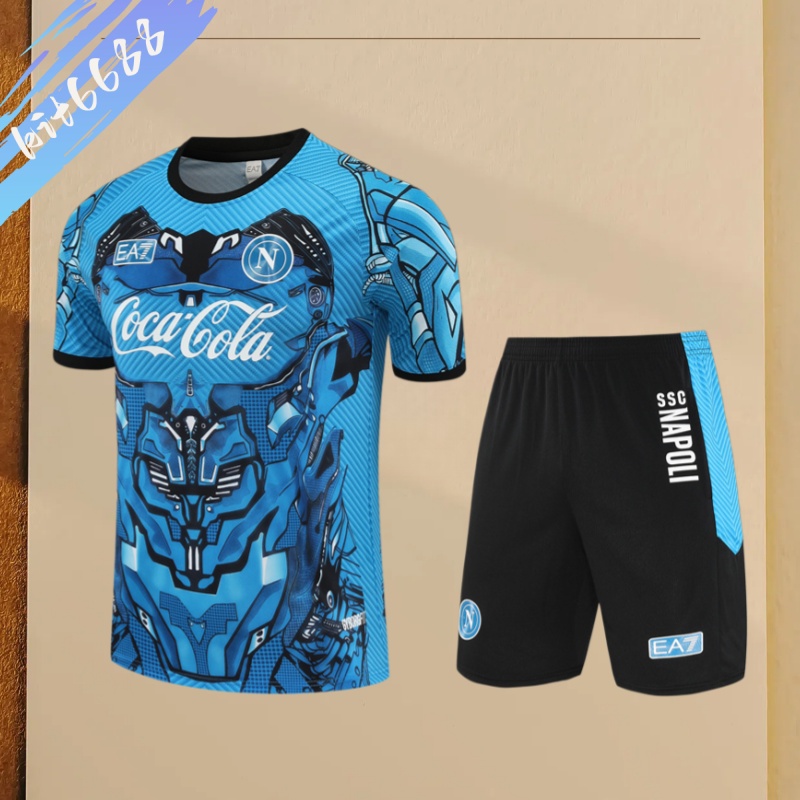 25/26 Napoli Short Sleeve Training Suit (Adult and Children's Set)