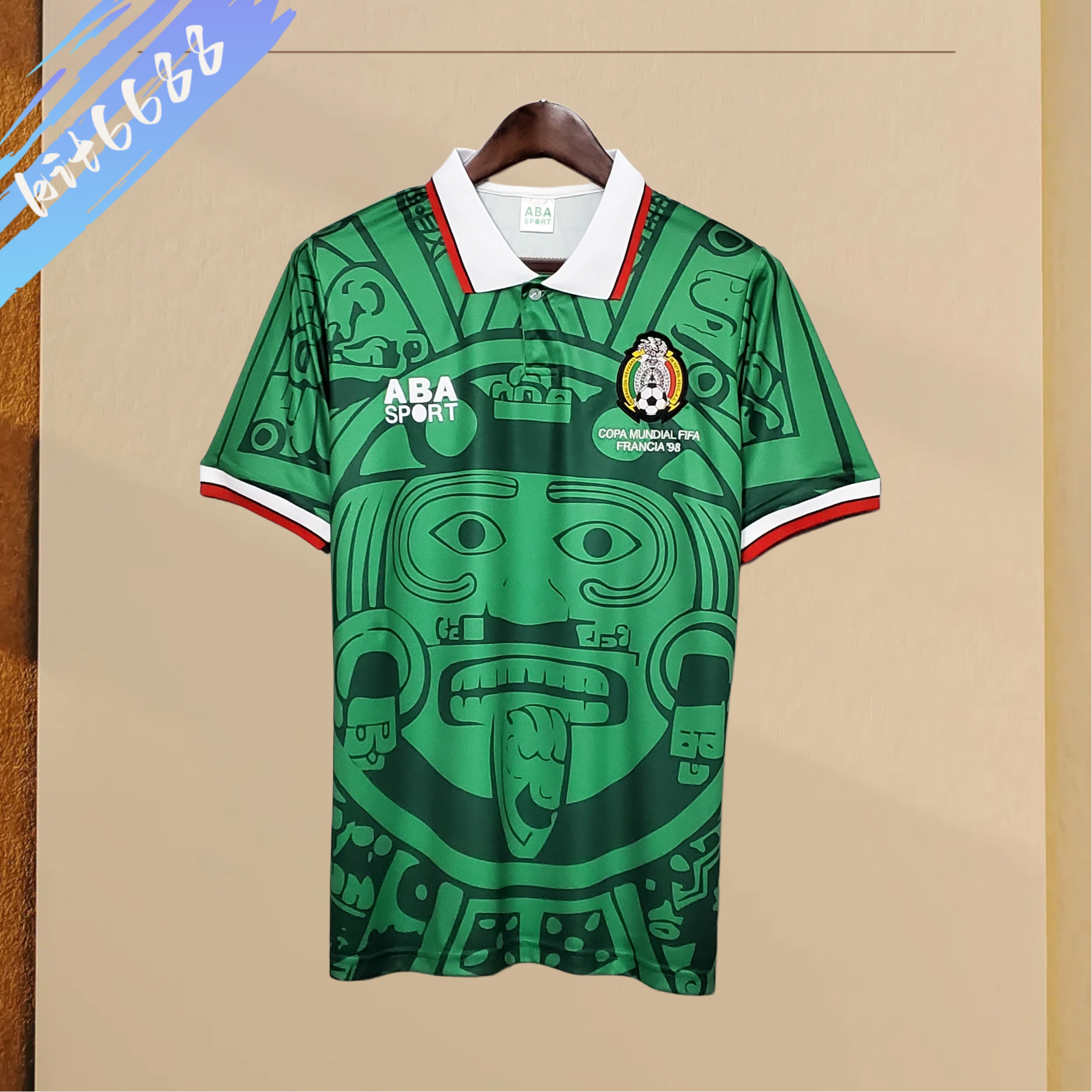 1998 Mexico Away Retro Football Shirt