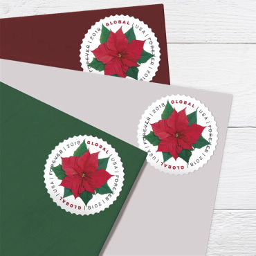 🎁[US Free Shipping]100PCS-Global: Poinsettia