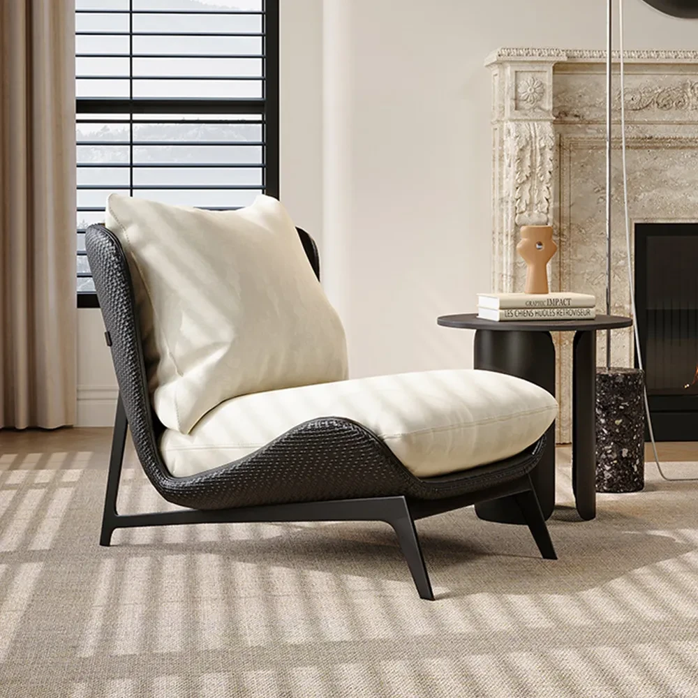 Modern Leisure Chair for Home & Commercial Use, Comfortable Accent Armchair for Living Room, Cafe, Hotel