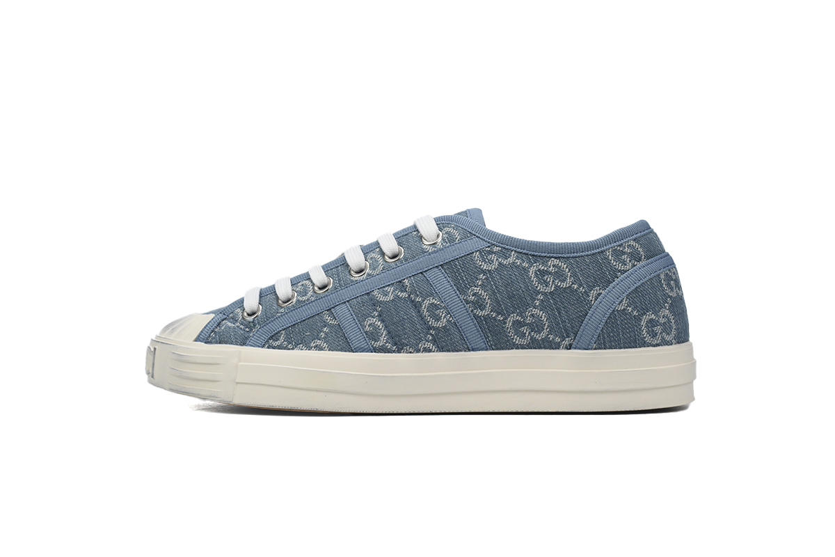 Gucci canvas shoes shell  Blue