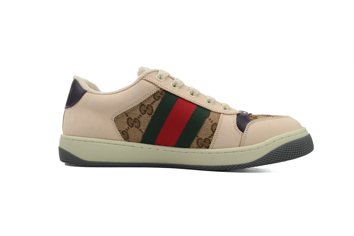 Gucci Screener Beige Ebony GG Canvas