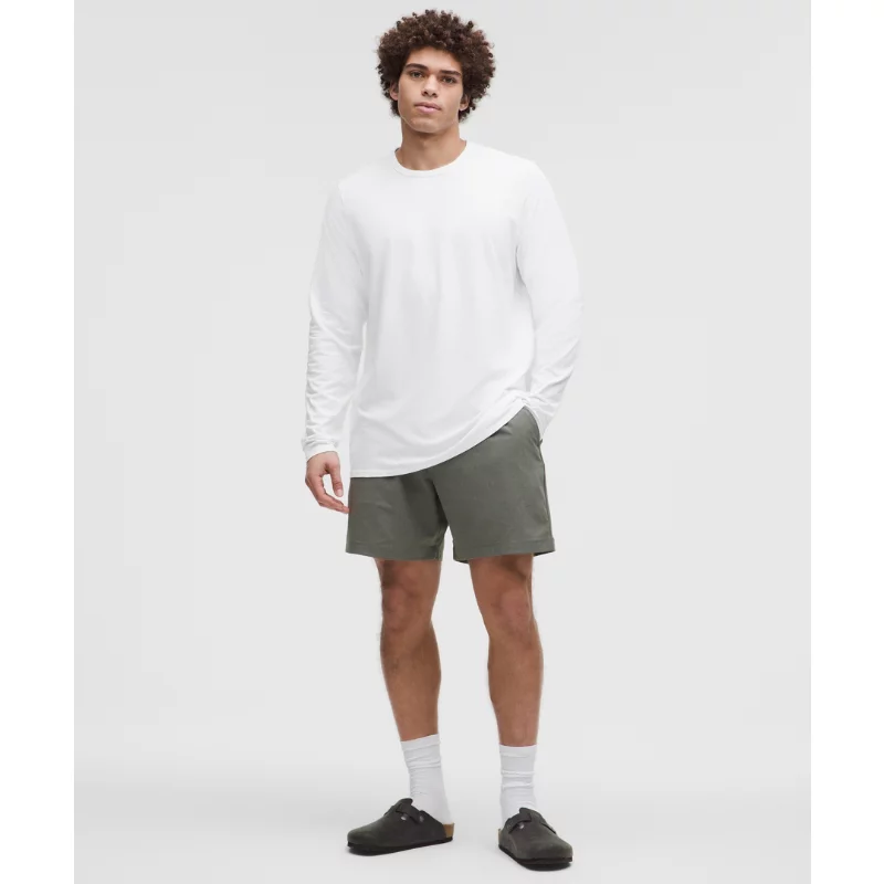 Organic Cotton-Blend Classic-Fit Long-Sleeve Shirt
