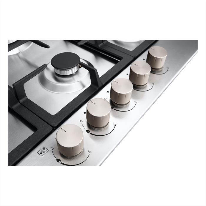 LG - Piano cottura a gas CBGZ3016S 75 cm-Inox