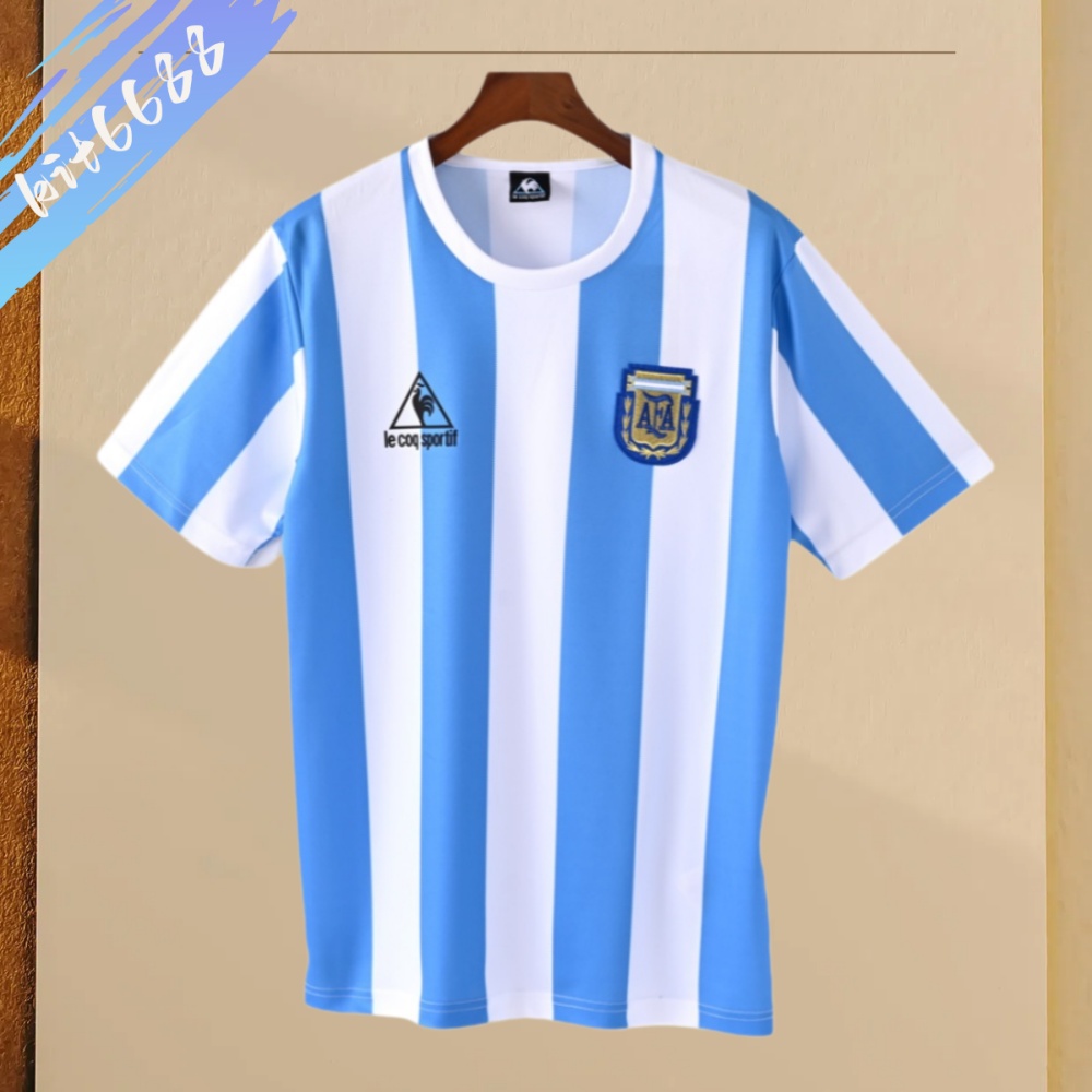 1986 Argentina Home Retro Football Shirt