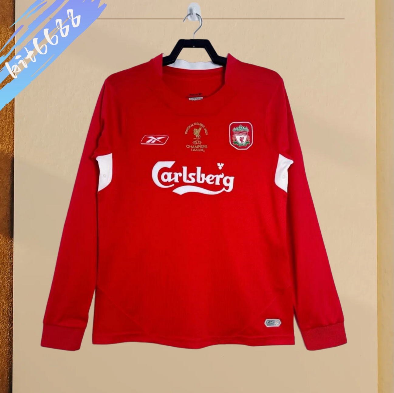 04/05 Liverpool home Retro long sleeves Football Shirt
