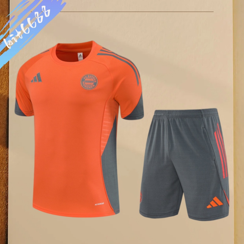 25/26 Bayern short sleeves training suit (Adult Kids Kit)