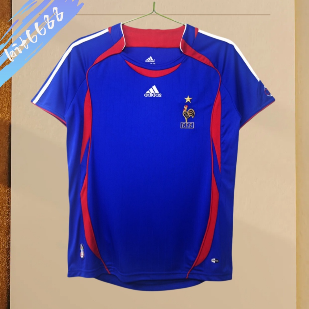 2006 France Home Retro Football Shirt