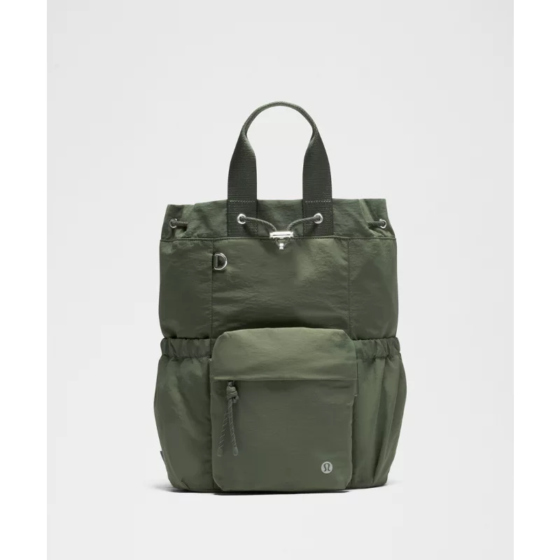 2-in-1 Drawstring Bucket Bag
