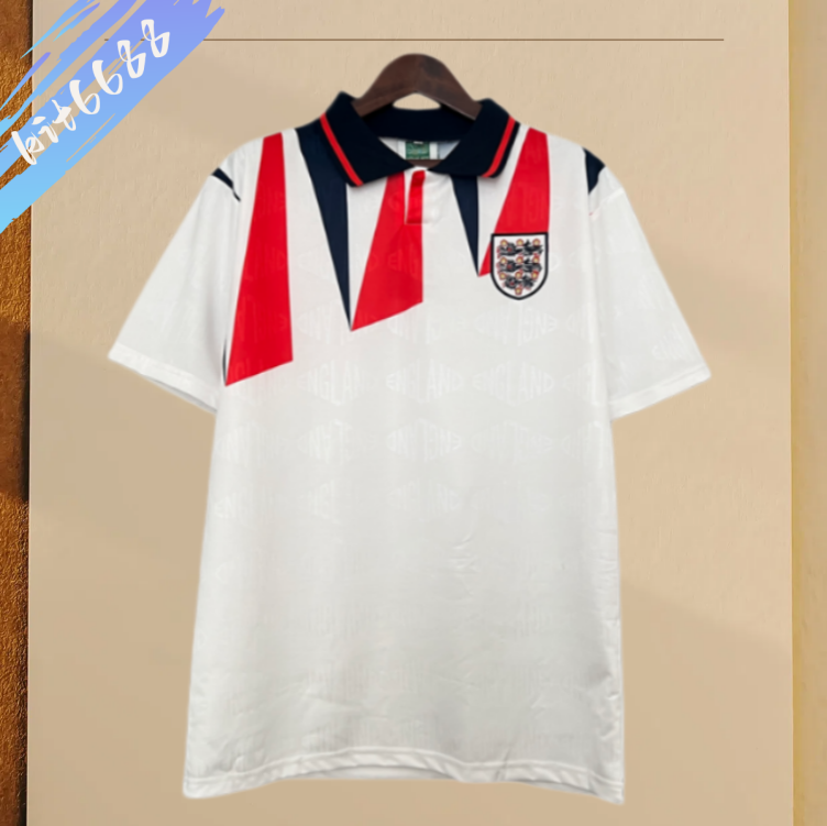 1992 England Home Retro Football Shirt