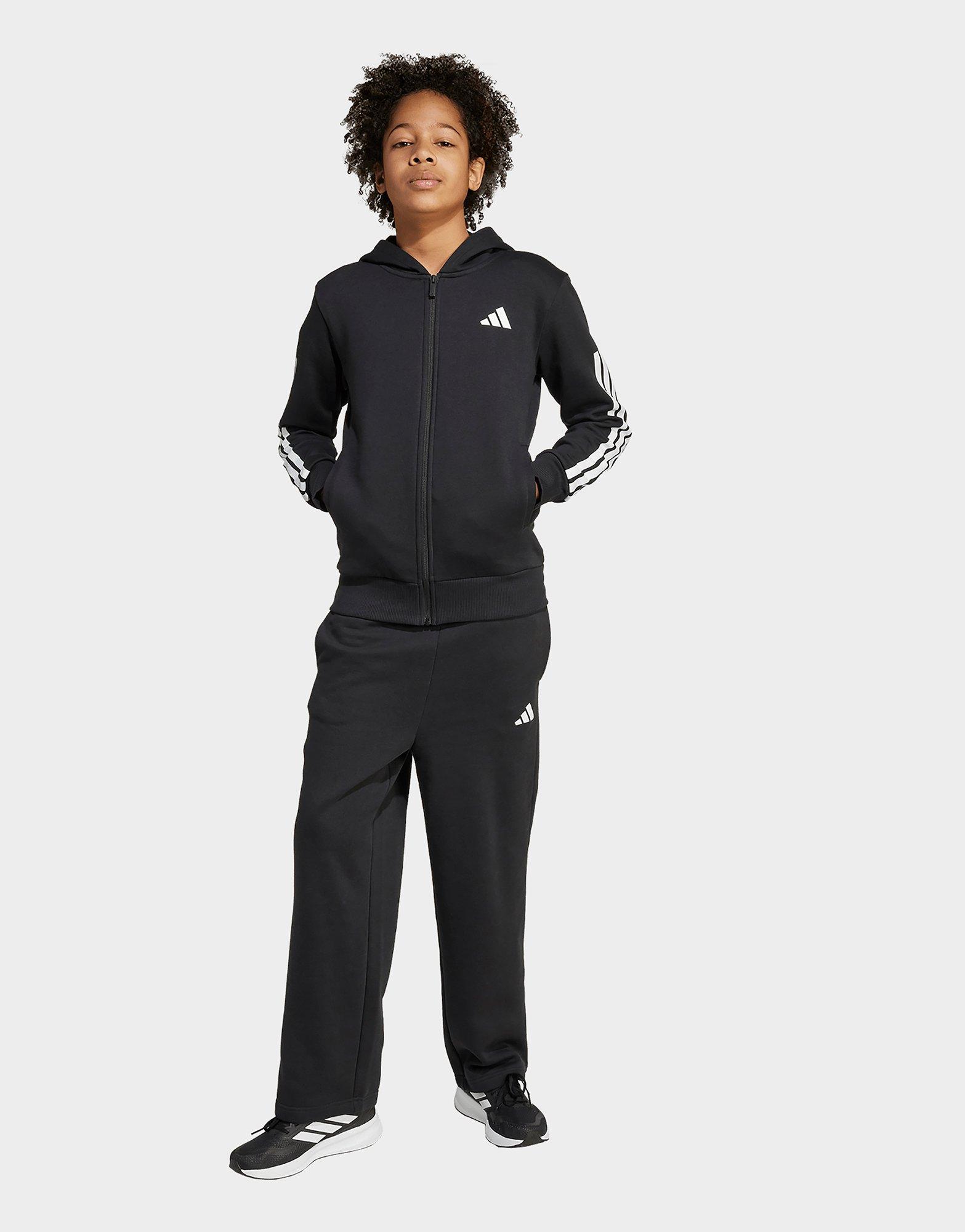 adidas Fleece Trainingsanzug mit Kapuze Kinder
