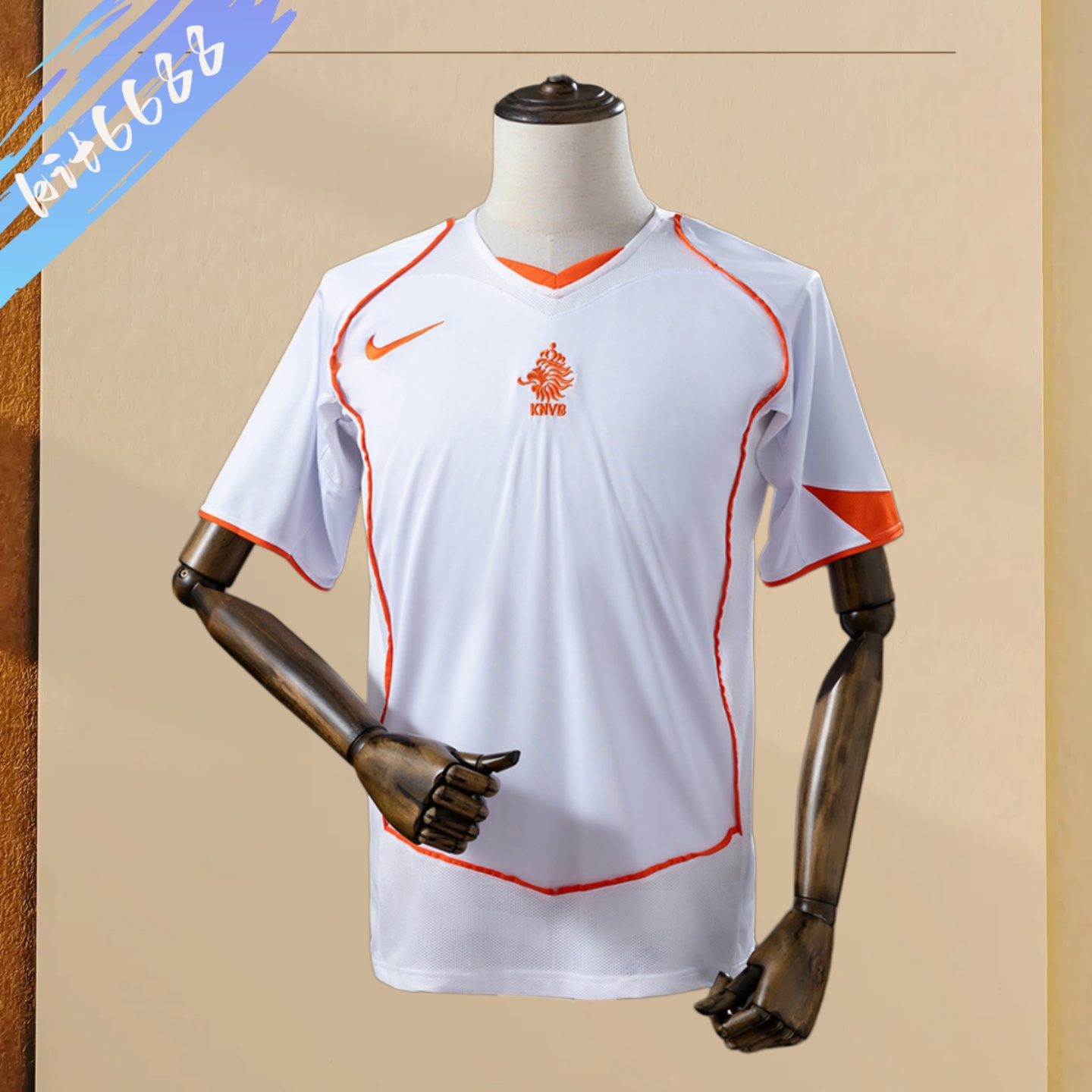 2004 Netherlands Away Retro Football Shirt