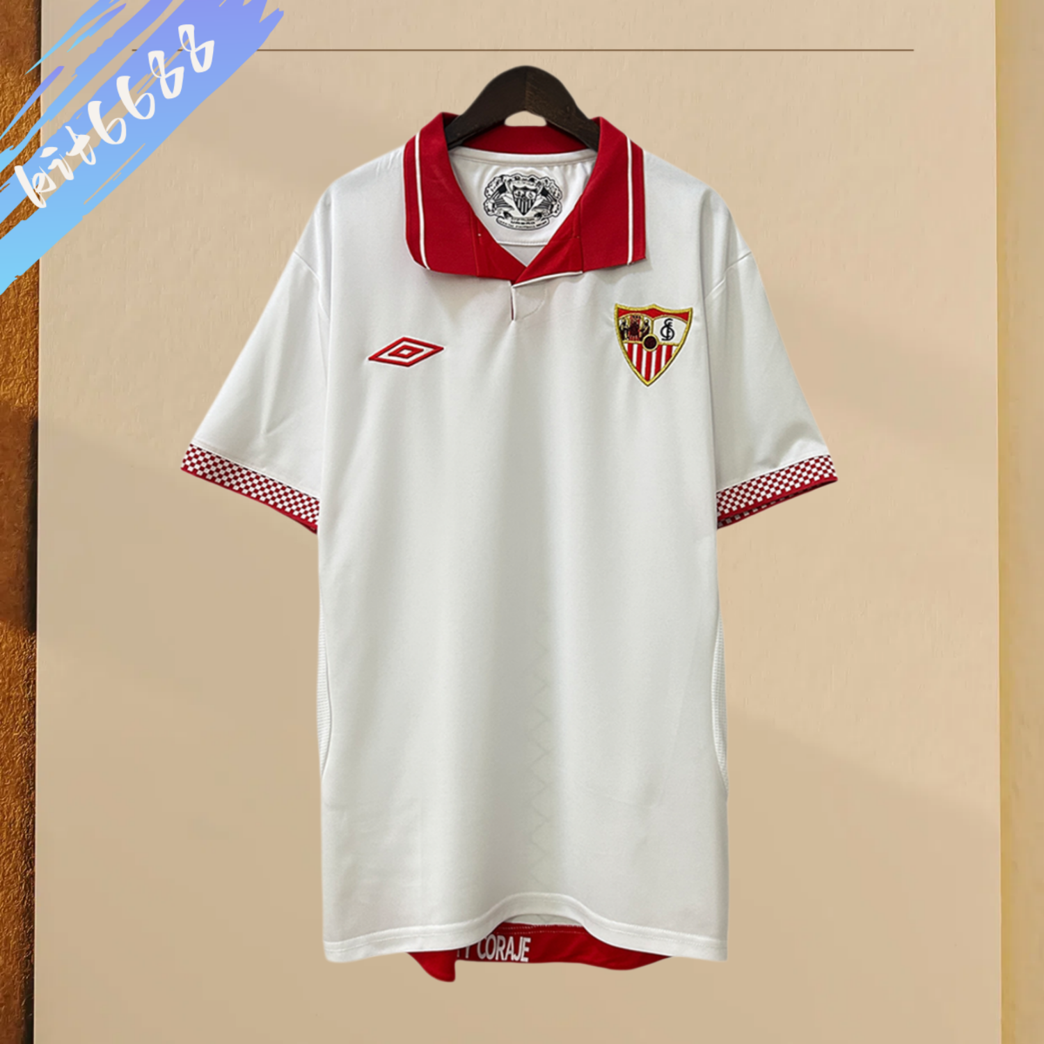2012/2013 Sevilla Home Retro Football Jersey