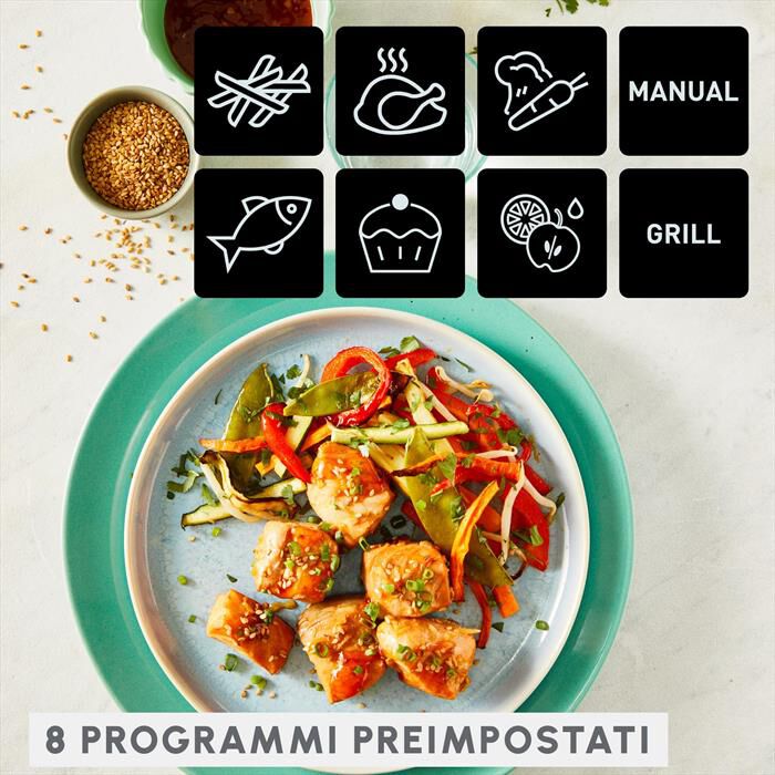 MOULINEX - Friggitrice ad aria EZ905D20-Argento