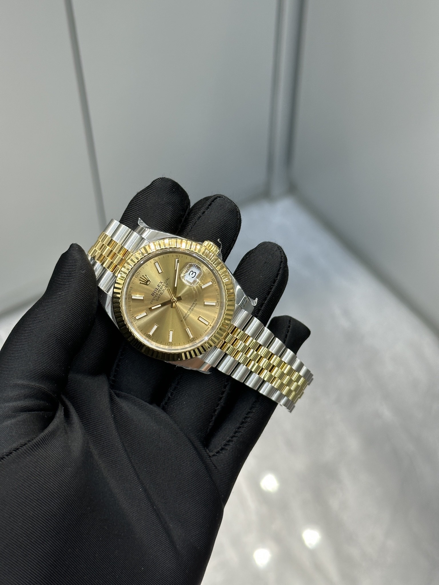 Rolex Datejust 41 Oyster 41mm Oystersteel and yellow gold M126333-0010