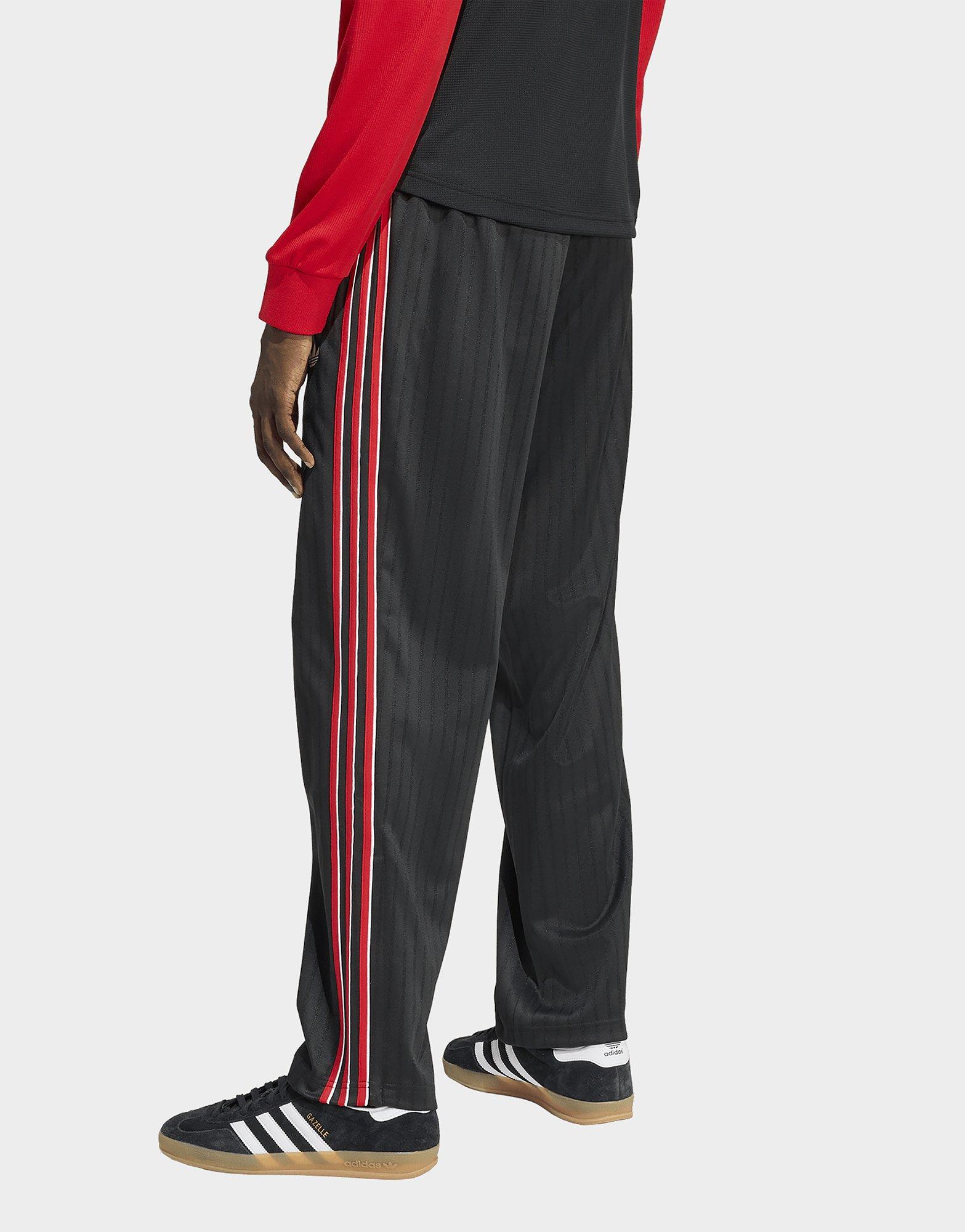 adidas Firebird locker geschnittene Nadelstreifen Trainingshose
