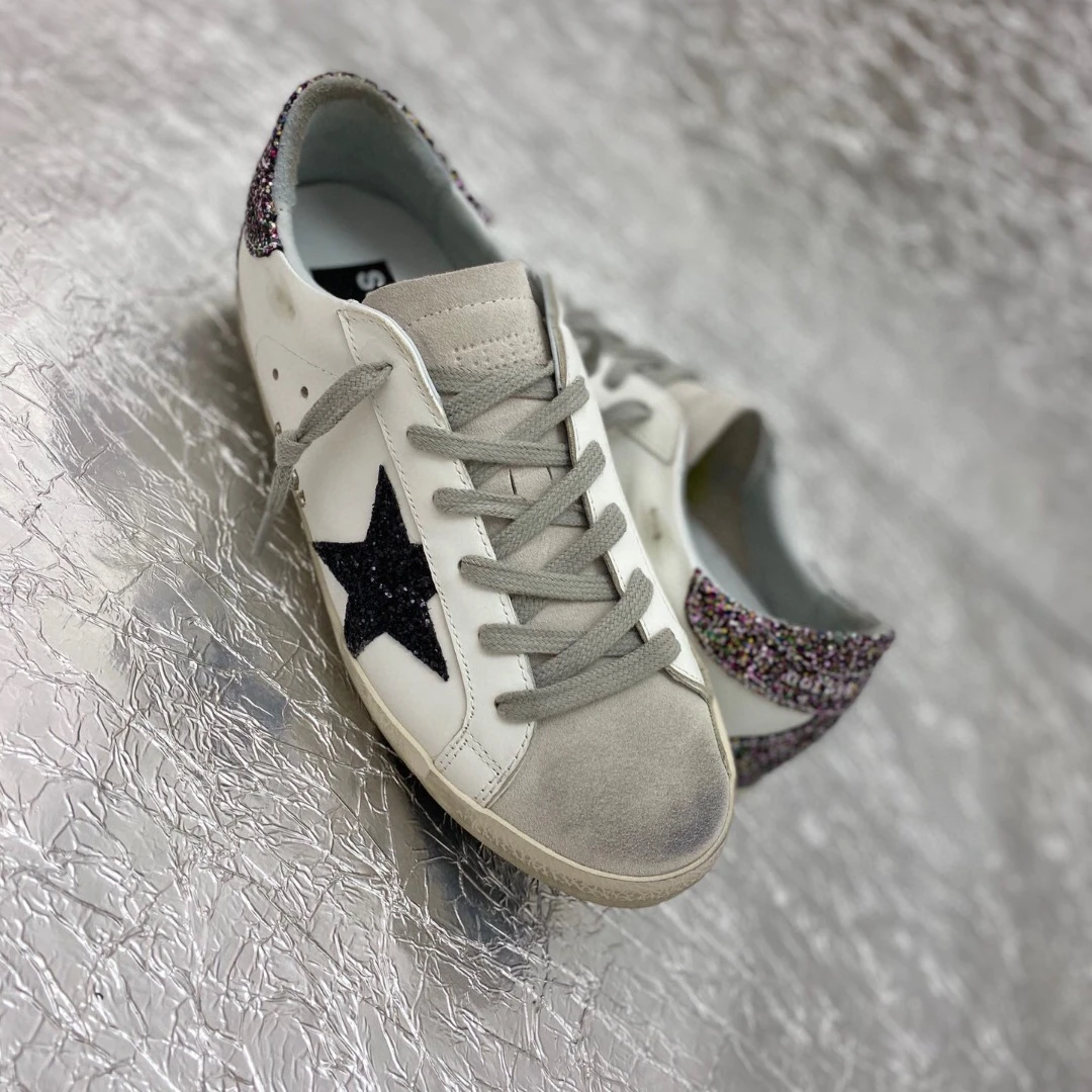 Golden Goose Super Star Dirty shoes made of top-grain cowhide
