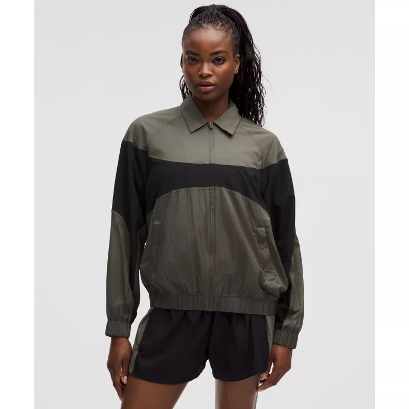 Nylon Collared Jacket Retro Remix Set
