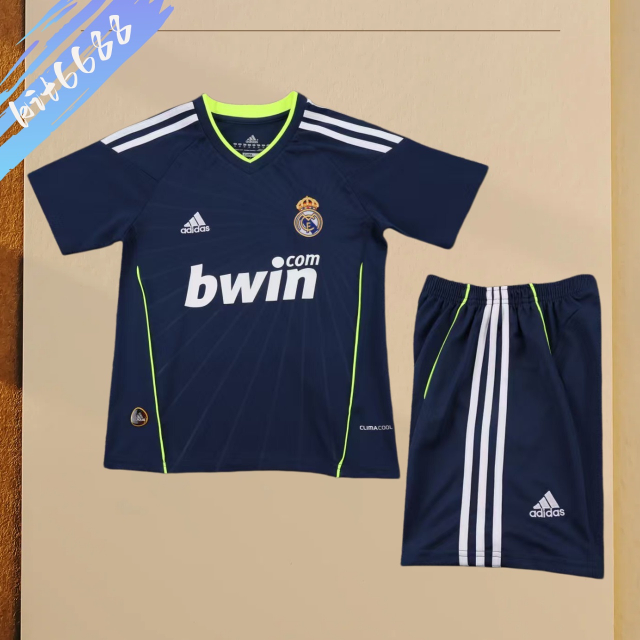 2010/2011 Real Madrid  Away Retro Kids Set