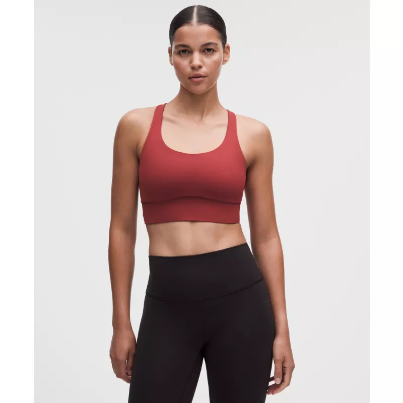lululemon Energy Longline Bra Medium Support, B-D Cups Evolve
