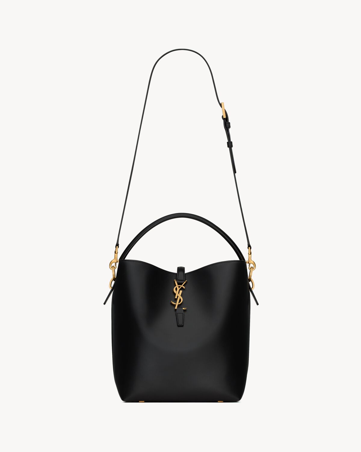 le 37 in shiny leather BLACK