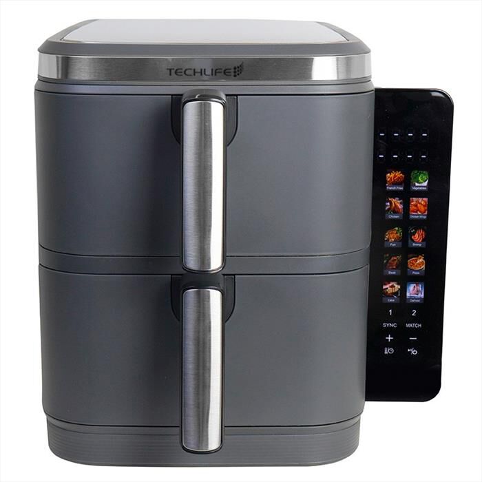 TECHLIFE - Friggitrice ad aria TLCU4612D-Grigio