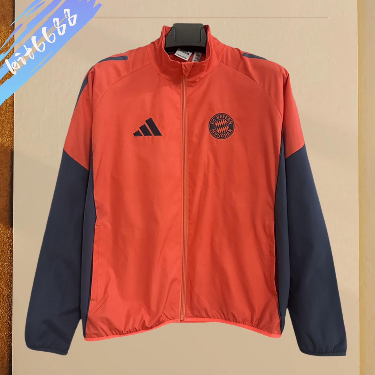 2025/2026 Bayern Munich Football Embroidered Windbreaker