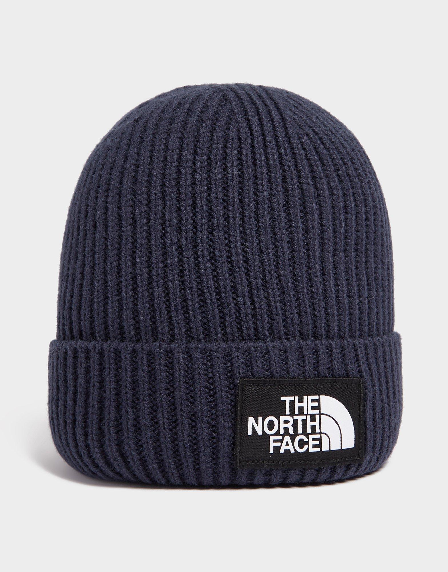 The North Face Logo Box Cuffed Beanie Mütze