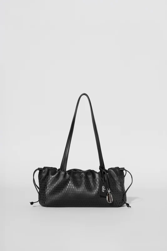 ALO Leather Mesh Mini Unwind Cinch