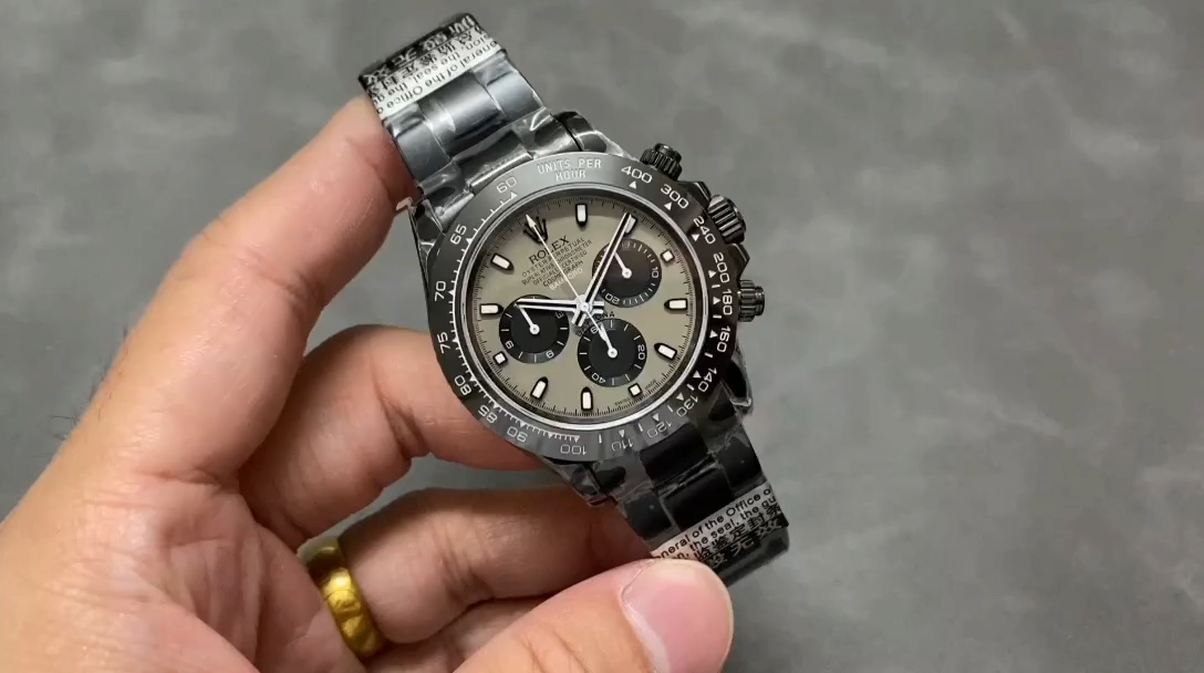 Rolex Daytona Blaken PVD Limited Edition Grey Dial 40MM Men's Watch