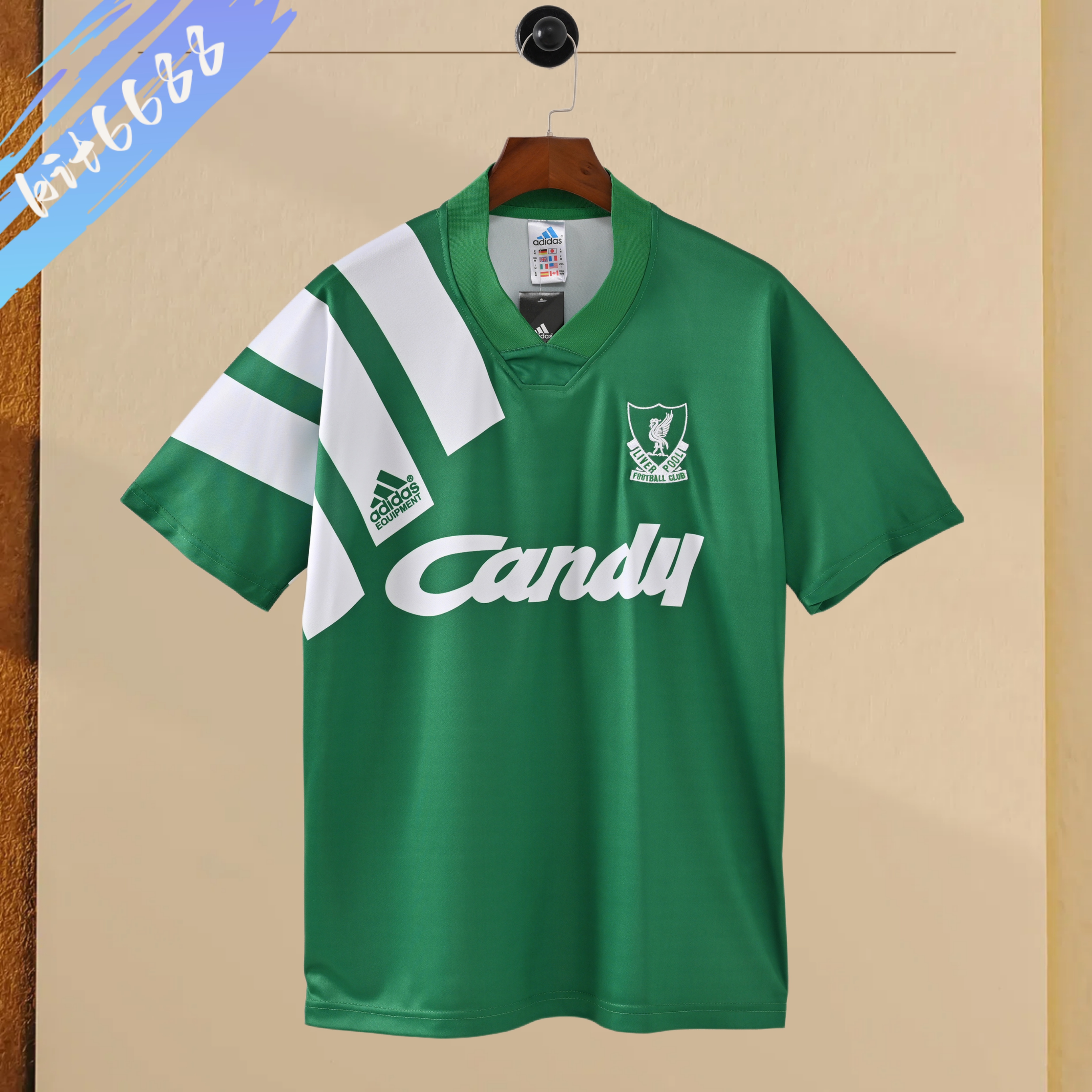 1991/1992 Liverpool Away Retro Football Shirt （Retro）