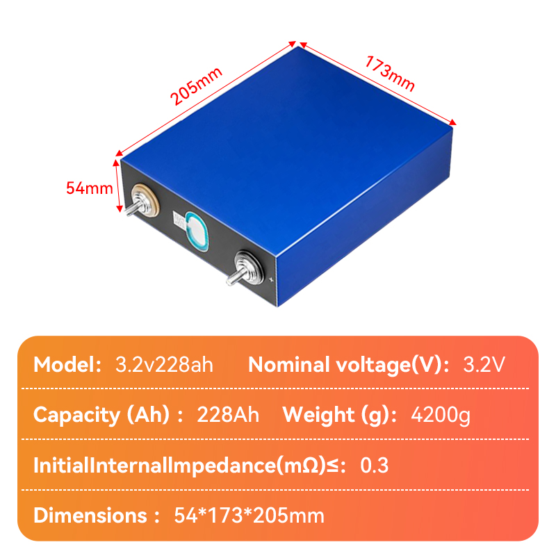 3.2v 228ah Lifepo4 Battery